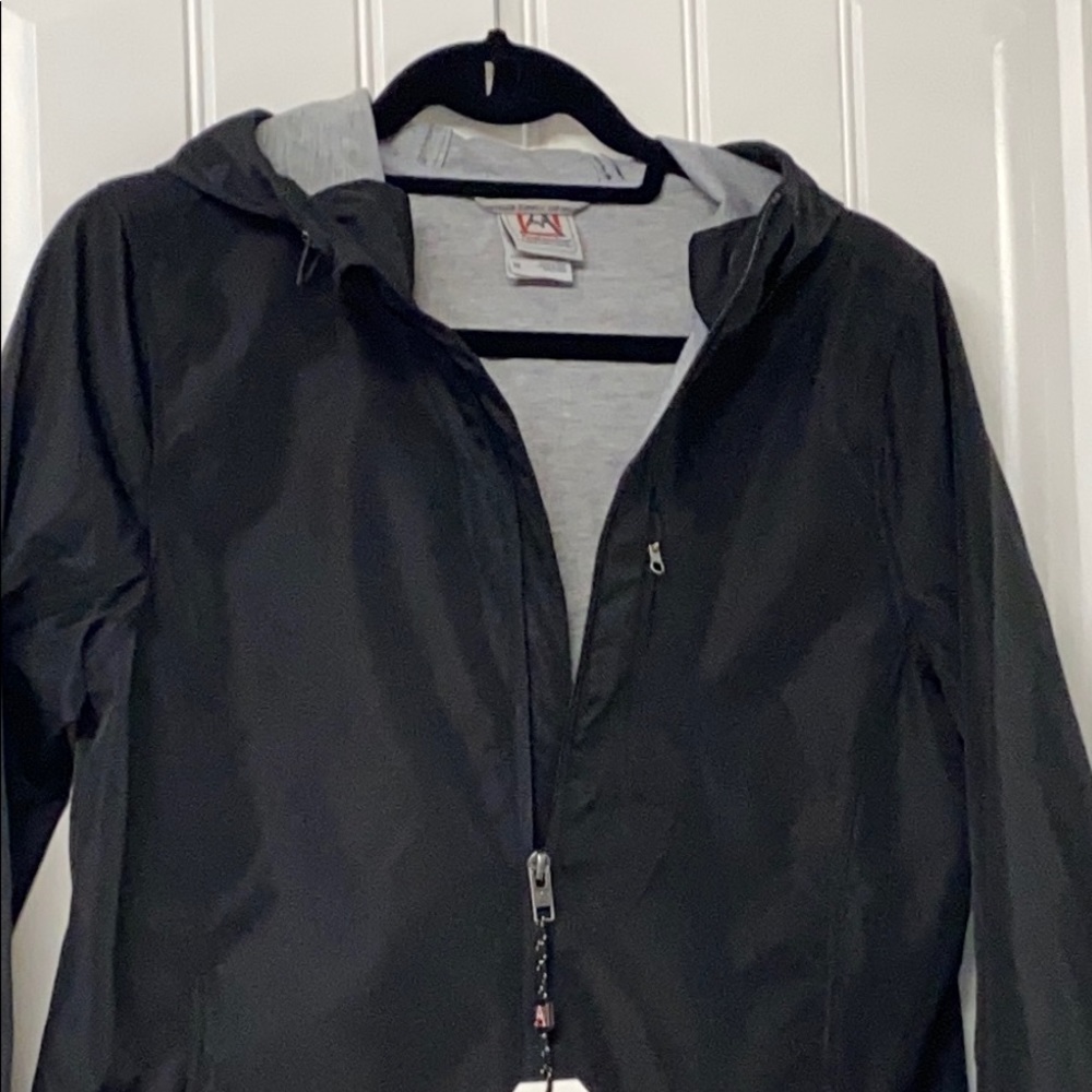 SOLD Black Avalanche Rain/Wind Jacket, M - Picture 2 of 10
